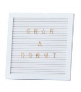Letter Board Blanc
