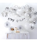 Kit Arche de Ballons Argent