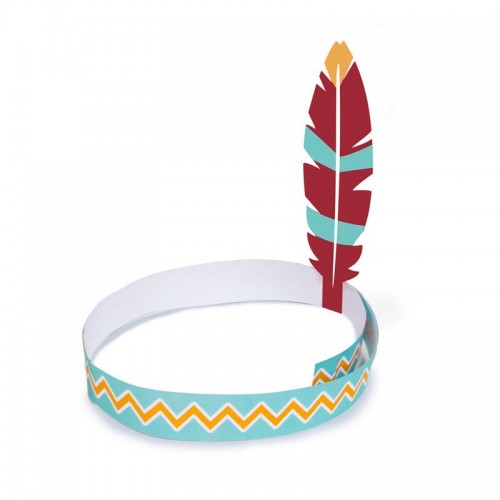 4 Kits Coiffe Petit Indien