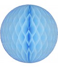 Big Light Blue Honeycomb Ball