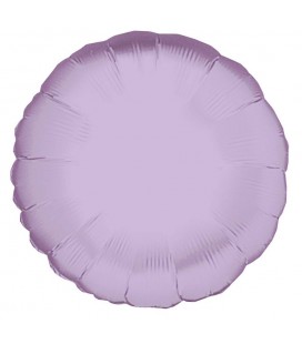 Ballon Mylar Rond Lavande