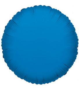 Royal Blue Round Mylar Balloon