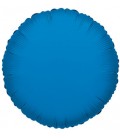 Ballon Mylar Rond Bleu Royal