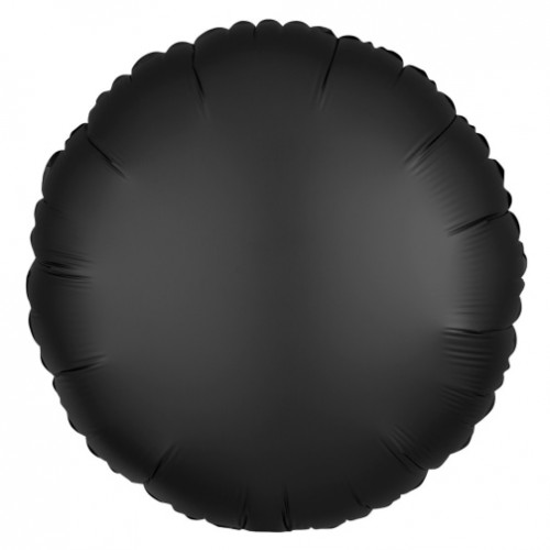 Ballon Mylar Rond Noir