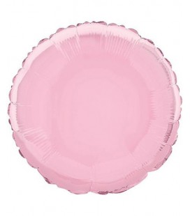 Ballon Mylar Rond Rose