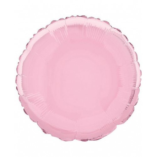 Pink Round Mylar Balloon