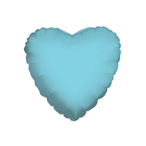 Baby Blue Heart Mylar Balloon