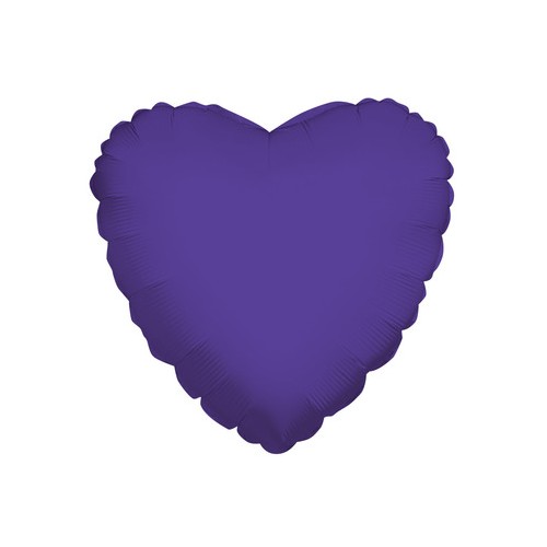 Ballon Mylar Coeur Violet