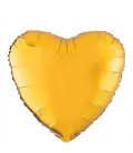 Ballon Mylar Coeur Doré
