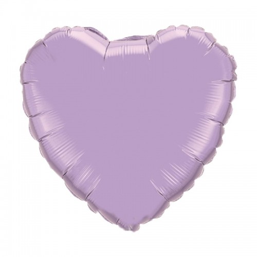 Lavender Heart Mylar Balloon