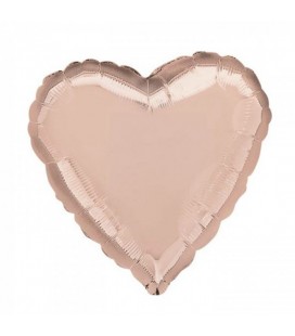 Ballon Mylar Etoile Rose Gold