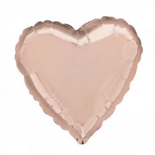 Ballon Mylar Etoile Rose Gold