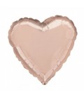 Ballon Mylar Etoile Rose Gold