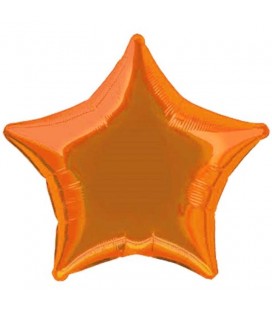 Ballon Mylar Etoile Orange