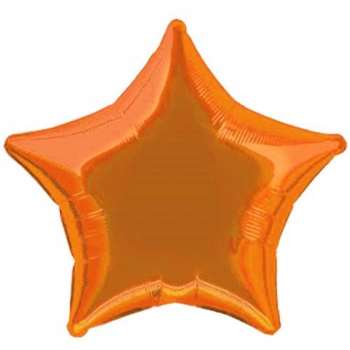 Ballon Mylar Etoile Orange