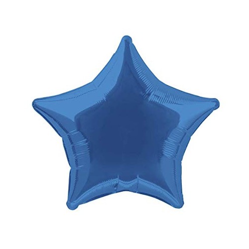 Ballon Mylar Etoile Bleu Royal