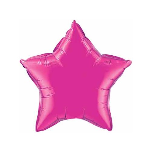 Ballon Mylar Etoile Magenta