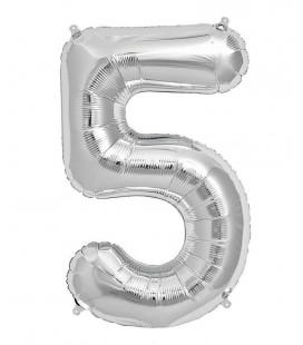 Ballon Mylar Chiffre 5