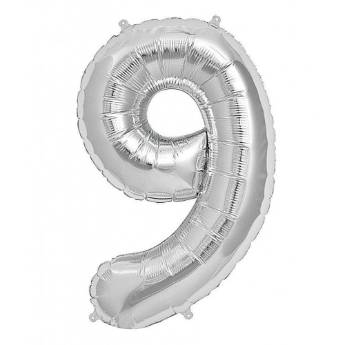 Ballon Mylar Chiffre 9