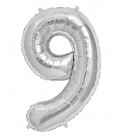 Ballon Mylar Chiffre 9