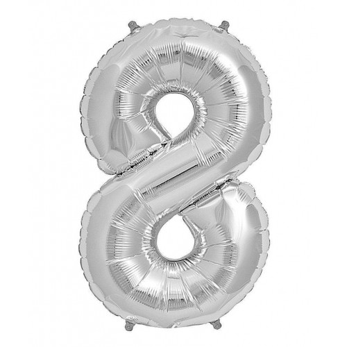 Mylar Ballon Number 8