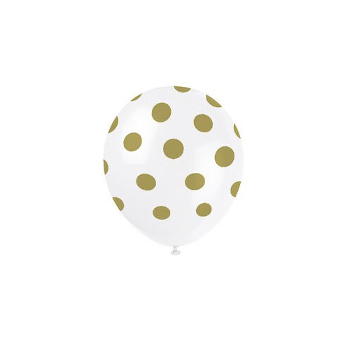 6 Dots Magenta Balloons