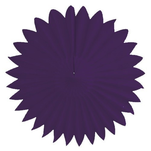 Rosace Eventail Violet