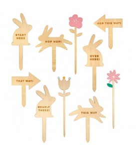 Wooden Easter Egg Hunt Kit