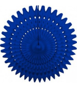 Royal Blue Honeycomb Fan