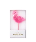 Pink Flamingo Candle