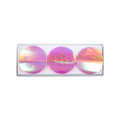 Iridescent Paper Circle Garland