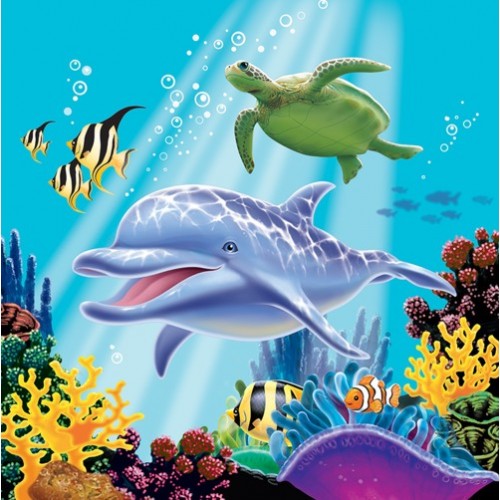 Ocean Party Lunch Napkins