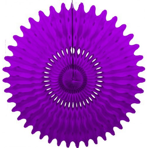 Purple Honeycomb Fan