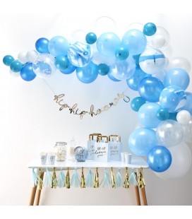 Blue Balloon Arch Kit