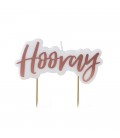 Rose Gold Hooray Candle