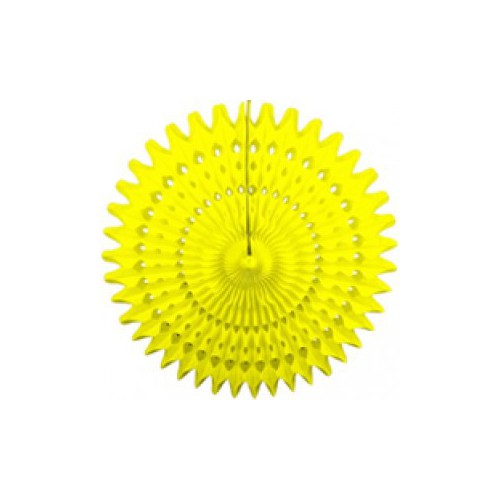 Yellow Honeycomb Fan
