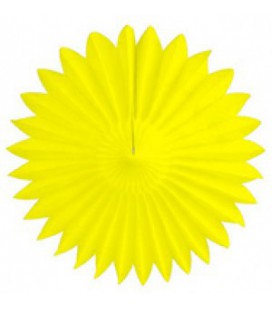 Rosace Eventail Jaune