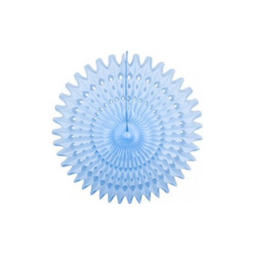 Light Blue Honeycomb Fan