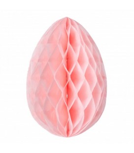 Pink Honeycomb Easter Egg