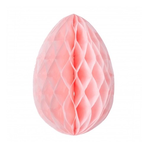 Pink Honeycomb Easter Egg