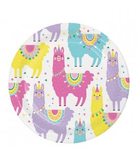 Petites Assiettes Lama Party