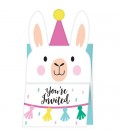 Llama Party Invitations