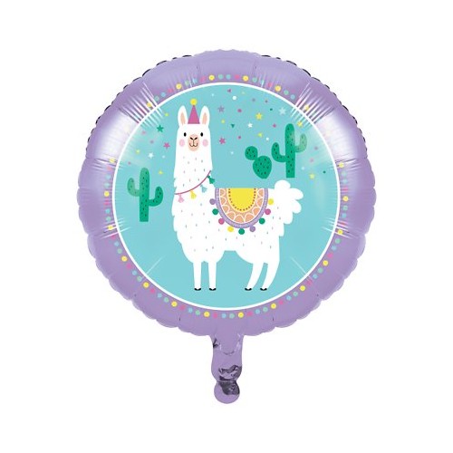 Lama Party Mylar Balloon