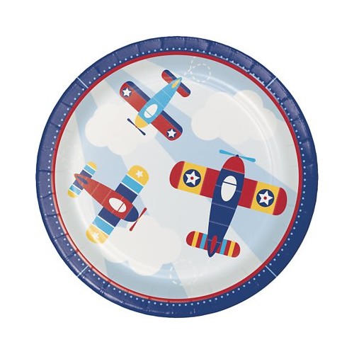 Airplane Dinner Plates