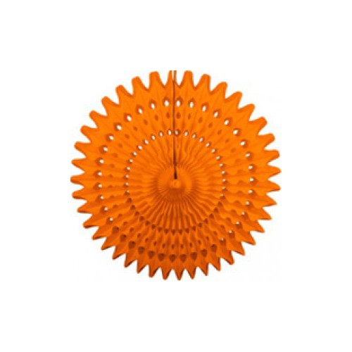 Orange Honeycomb Fan