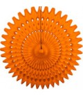 Orange Honeycomb Fan