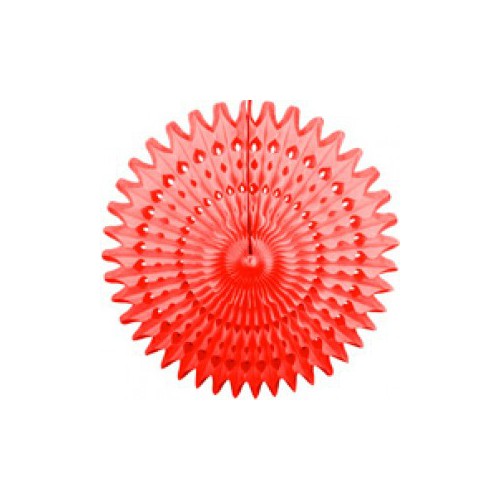 Red Honeycomb Fan