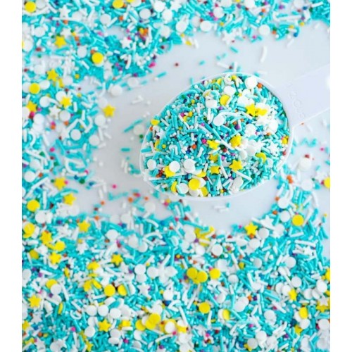 Sprinkle Medley Vanilla Cupcake