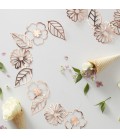 Rose Gold Foiled Flower Garland