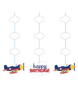 Little Airplane Hanging Cutouts